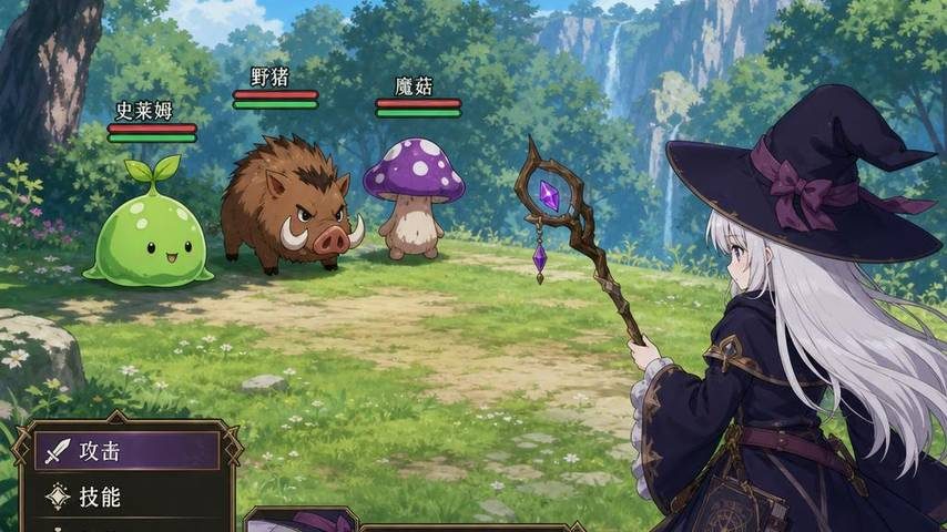 魔女秘药 剧情互动 展示图 1