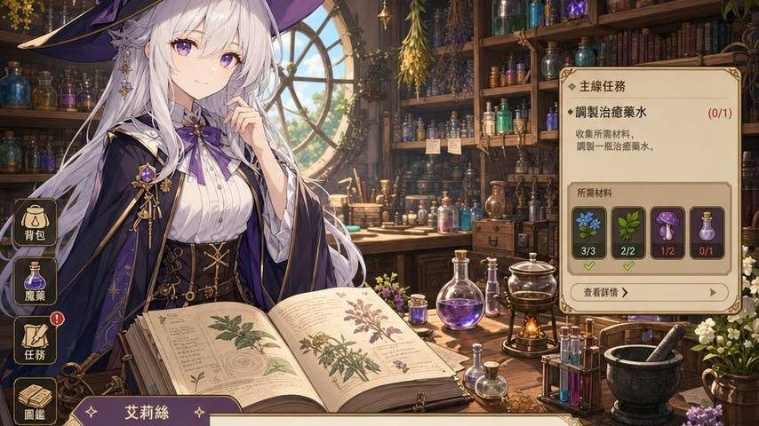 魔女秘药 剧情探索 演示图 3