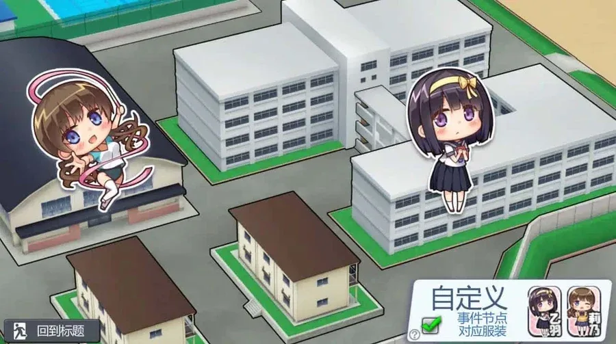 夏日之吻 角色养成 资料图