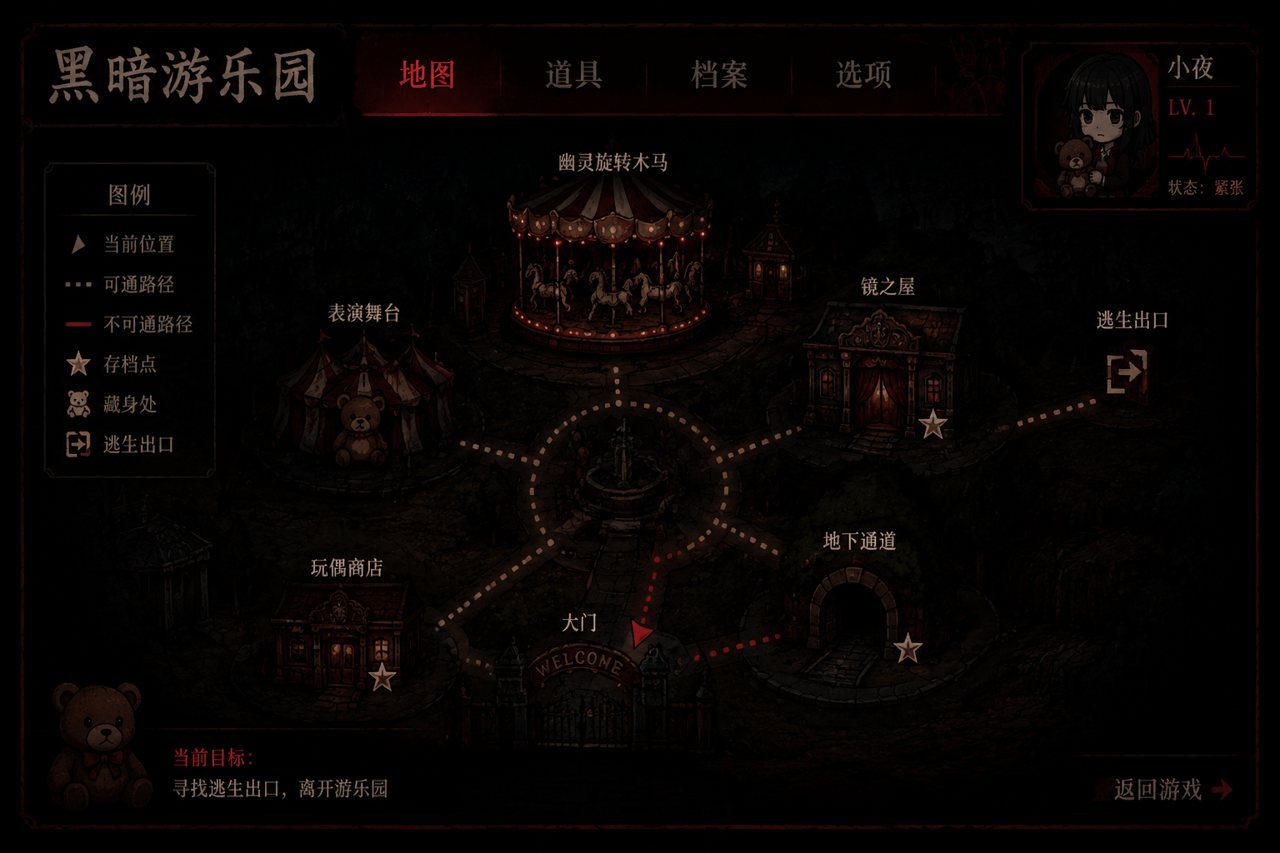 黑暗游乐园 角色养成 预览图 4