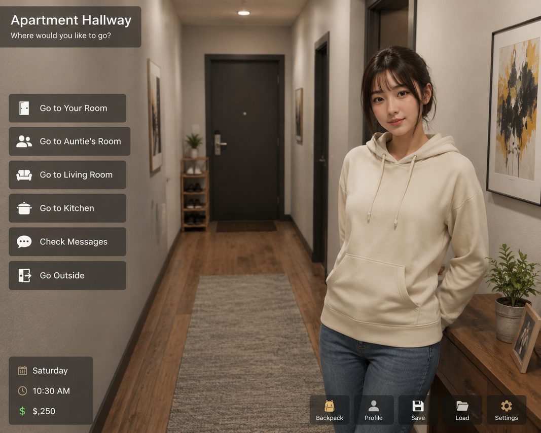 我的可爱表姐 角色互动 资料图 2