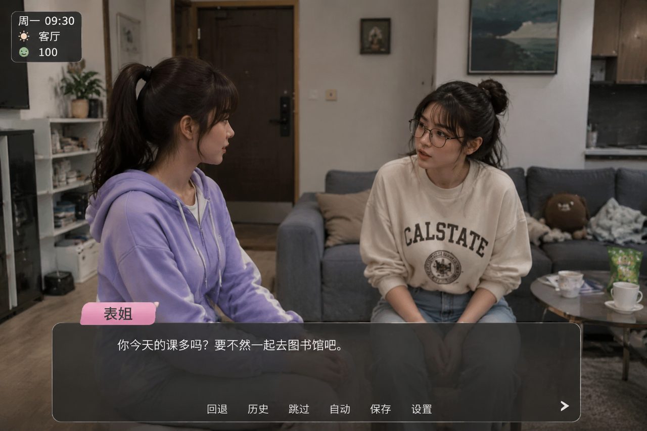 我的可爱表姐 路线攻略 资料图 6