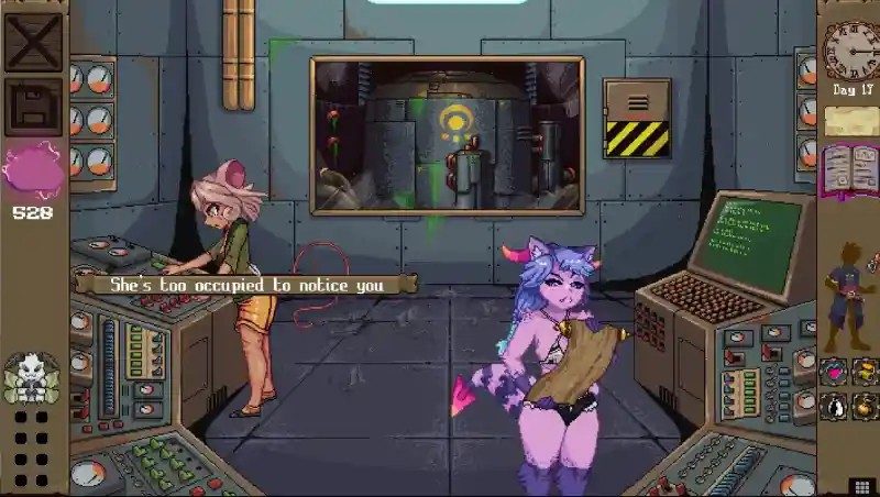魔法兽娘学院MagicalMonster 操作界面 页面配图 1